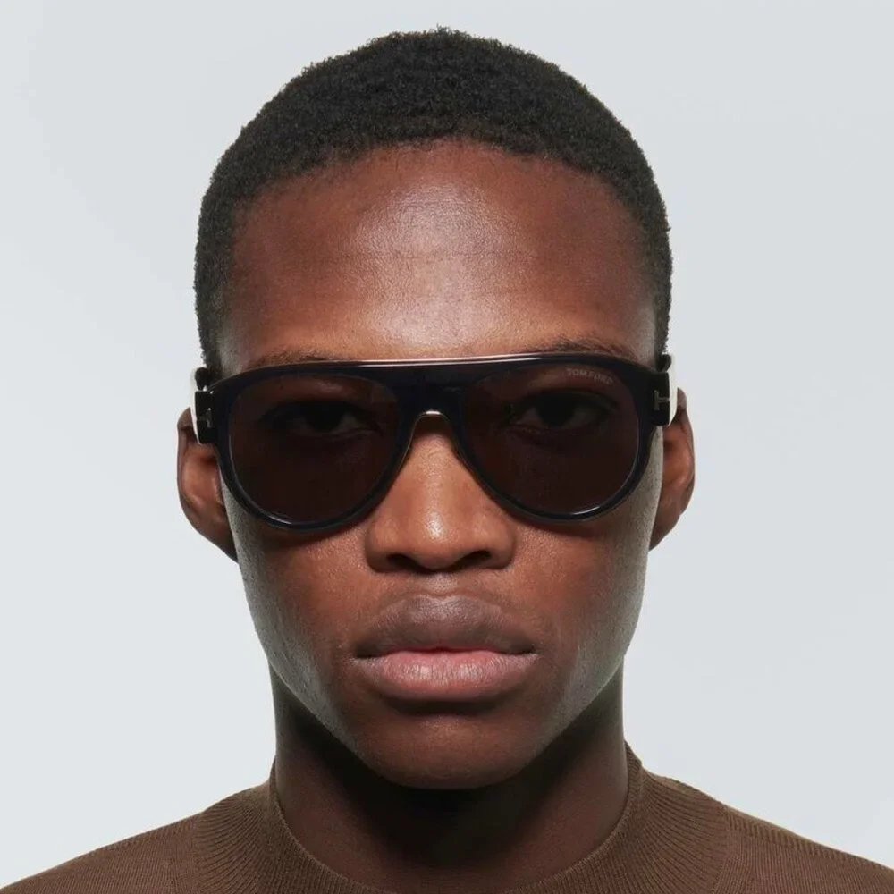 NEW TOM FORD LYLE-02 TF1074 48T UNISEX AVIATOR SUNGLASSES FT1074/S 48T
